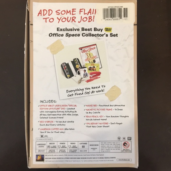 Office Space Gift Set Special Edition with Flair! - Picture 2 of 3